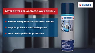 Pulizia delle parti metalliche | Detergente Acciaio Inox Premium