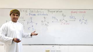 Alkyl Halides: Preparation from Alcohols