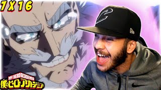 HE'S BACK FOR HIS REDEMPTION!!! My Hero Academia 7x16 "The Chain Thus Far" REACTION!!!