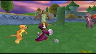 Spyro Year Of The Dragon All Cutscenes PS1 (HD)