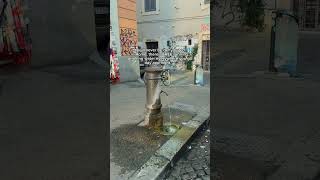 When in Rome, so many water stations to refill your bottle #rome #travel #explore #travelvlog