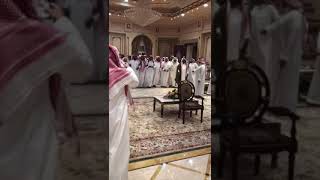 تكريم وكيل شيخ مشايخ شمل قبائل قحطان ووادعة الشيخ عبدالله بن فهد بن دليم للشيخ محمد بن حجاب بن نحيت