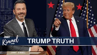 "Jimmy Kimmel Roasts Trump's Weekend Meltdowns on Truth Social and More!"