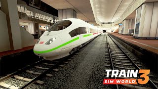 Train Sim World 3 - ICE 1088 Highspeed 250 km/h - Frankfurt to Kiel