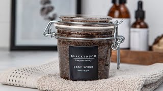 Кавовий скраб для тіла coffee salt glow від BLACKTOUCH