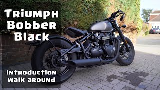 Introducing my new Triumph Bobber Black.