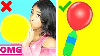 I TRIED BALLOON LIFE HACKS to see if they work! by 5 Minute Crafts