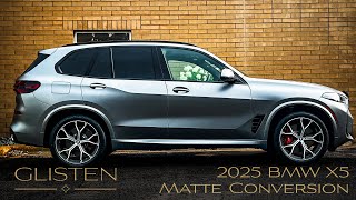 2025 BMW X5 Matte PPF Conversion Glisten Clear Bra Minnetonka Minnesota