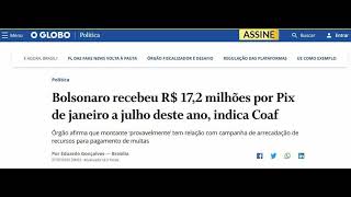 Bolsonaro e o COAF: Há manés para tudo, até para abastecer a conta desse fascista!