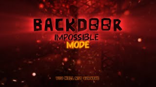 Backdoor IMPOSSIBLE MODE💀 ￼￼  (Roblox doors)