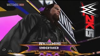 WWE 2K15 PC MOD: WrestleMania XXX The Undertaker (Ministry Of Darkness) vs John Cena