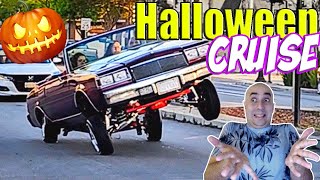 3 WHEELS HALLOWEEN CRUISING WITHOUT PROBLEMS? CLEANEST LOWRIDERS