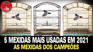 Cinco Mexidas Mais usadas Pelos Campeões em 2021