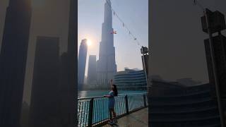 World's tallest building Burj Khalifa 🇦🇪🗼#shortsvideo #dubai