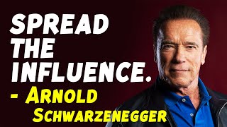 What we learn and what we teach back is very important. Arnold Schwarzenegger motivation.