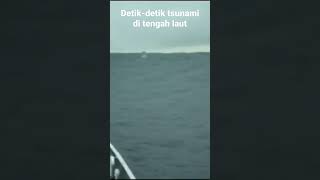 Gempa di Jepang yang membuat gelombang Tsunami besar di tengah laut #shorts #shortvideo