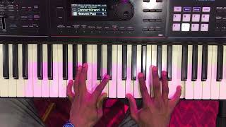 Piano 🎹 Tutorial In Eb 🎼                             Me wo ye su(OSOMBO)by Tagoe Sisters