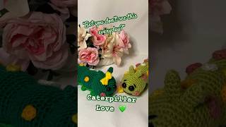 CROCHET-Cuthbert & Catherine Caterpillar 💚 #crochet #amigurumi