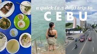 60 hours in CEBU, PHILIPPINES 🇵🇭 | the oldest Catholic church, cliff jumping, and a lechon feast!