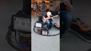 Julian shreds Fremont St. #vegas