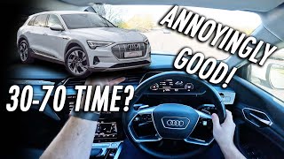 2020 AUDI E-TRON DRIVING POV/REVIEW // ANY GOOD?