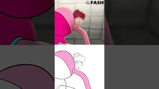 Transformation Mommy Long Legs (Storyboard vs Animation)