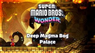 Super Mario Bros. Wonder • 6-Palace "Deep Magma Bog Palace" 100%