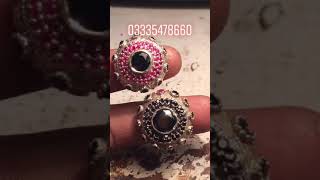 Zafar supari style small size silver ring. Available for sale. Call or whatsapp. +923335478660.