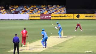 Bizarre Cricket Dismissal