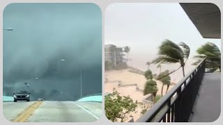 Hurricane Idalia in Fort Myers Florida