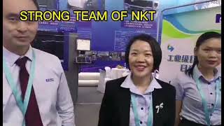 #NKT in the #ITMAASIA + CITME 2020  In Shanghai with #inkjetprinter and #rustictileequipment