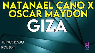 Natanael Cano - Giza - Karaoke Instrumental - Bajo