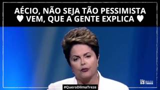 #QueroDilmaTREZE - O pessimismo de Aécio