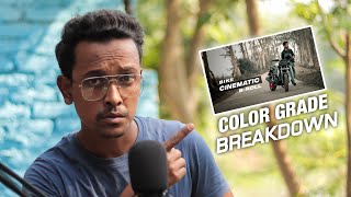 How I Colour Grade My Cinematic Videos - Phone Se Kaise Cinematic Video Colour Grade Kare - Tech Art