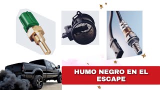 🔥Porque hay HUMO NEGRO en el Escape de mi Auto... Te explico los 3 SENSORES que lo causa