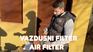 CISCENJE VADUSNOG FILTERA | ATV AIR FILTER CLEANING