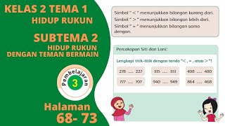 KELAS 2 TEMA 1 SUBTEMA 2 PEMBELAJARAN 3  DILENGKAPI PEMBAHASAN SOAL