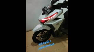 vario led,,costume red..by keysha spidometer