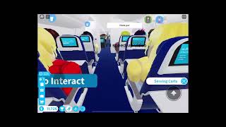 Me and rich dude going on a flight in cabin crew #roblox #cabincrewsimulator