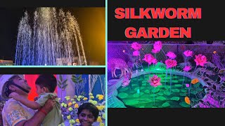 Nature Theme ||Silkworm Garden ||Kalipuja 2024 😲❤️🏞️🎉