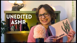 Unedited ASMR ☺️ Ramble, Mental Health Update + Mini Book Review (switching soft spoken to whispers)