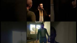 Niko Bellic Vs Michael De Santa#gaming #shorts #gta #protagonists