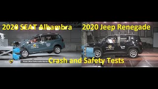 2020 SEAT Alhambra and 2020 Jeep Renegade  - Crash Safety Tests