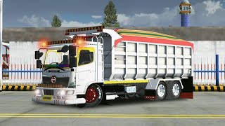 Share mod/livery Hino 500 dump Sulawesi style || Bussid mod