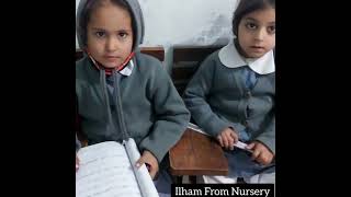 ilham from Nursery Class. The Keystone School Kohat . #school #activity #classnursery