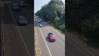 Very nice scania with air horns heading Northbound on the a1 yesterday