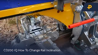 CD200 IQ How To Change Rail Inclination