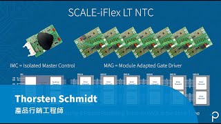 SCALE-iFlex LT NTC - IGBT/SiC 模組閘極驅動器具備溫度讀取功能