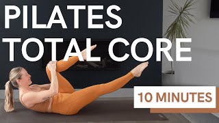 10 Min. Pilates Core Workout | Total Core + Abs | MIKMILL