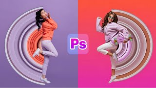 Photoshop Tricks: Circular Pixel Stretch Effect in Photoshop